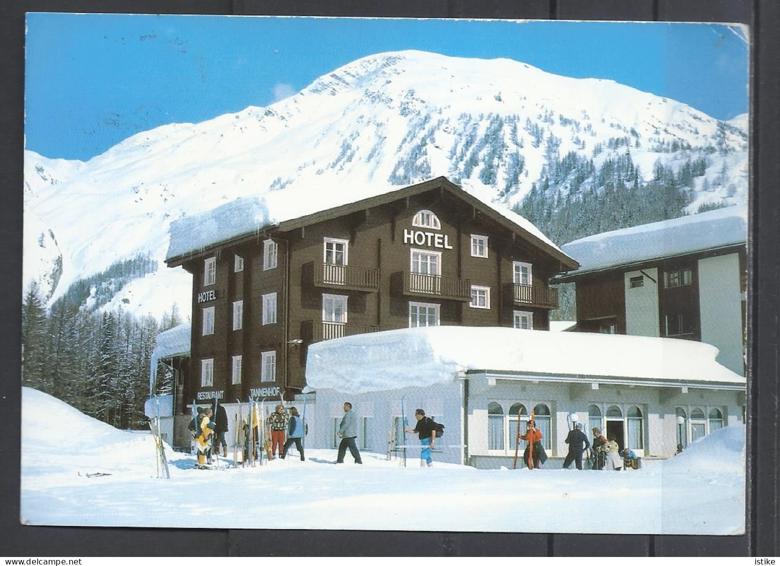 Switzerland, Oberwald, Hotel-Restaurant, Tannenhof, 1990. - Oberwald