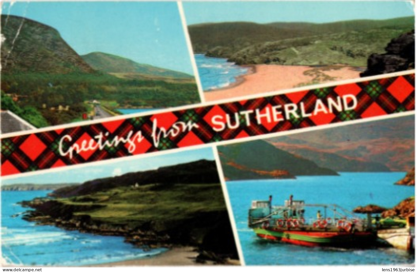 Greetings From Sutherland , Voir état Coin - Sutherland
