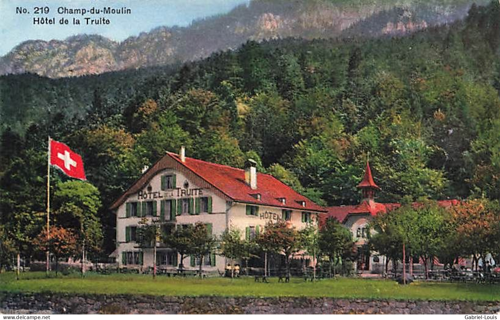 Neuchâtel Champ-du-Moulin Hôtel De La Truite - Neuchâtel