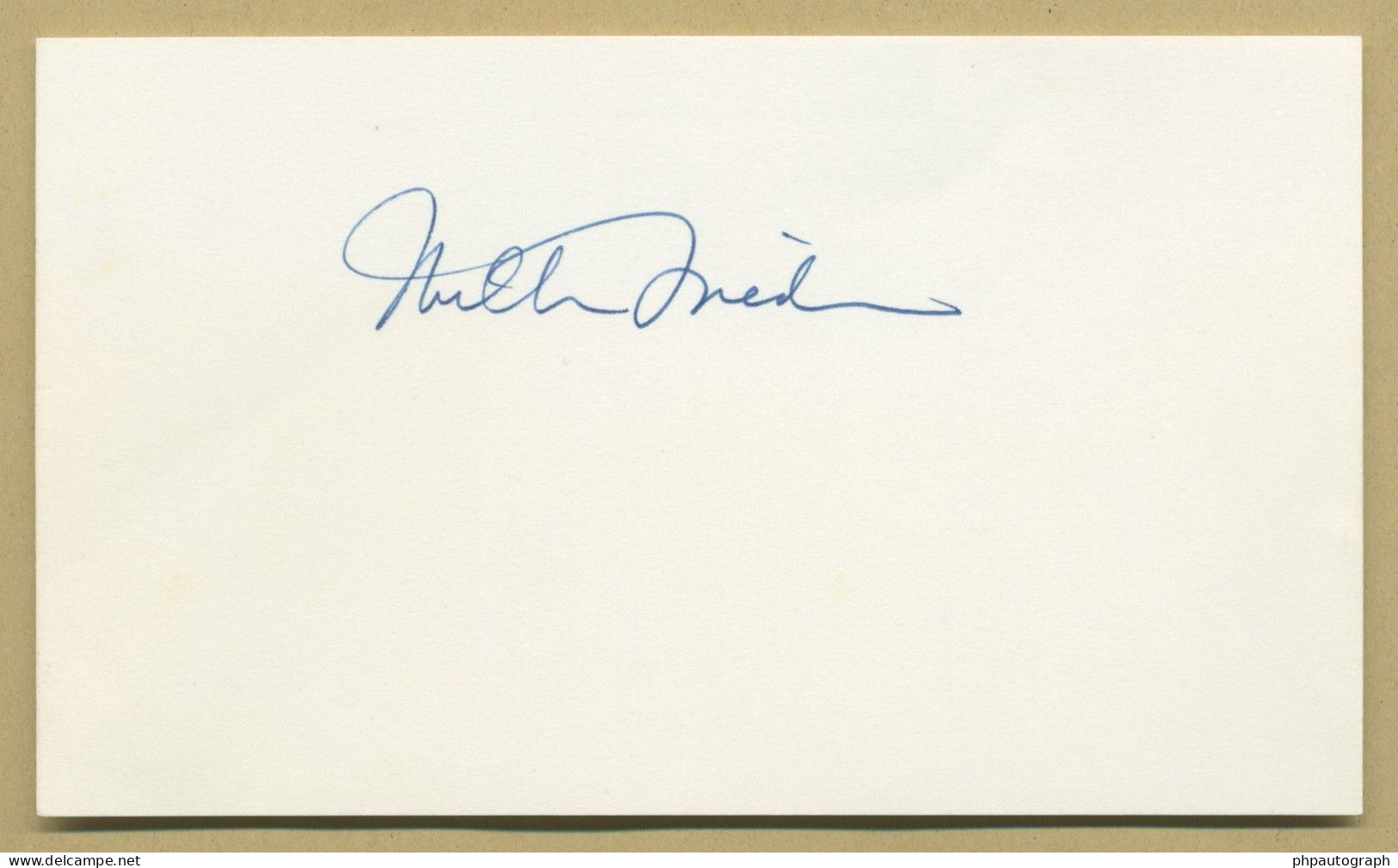 Milton Friedman (1912-2006) - Economist - Signed Card + Photo - 1976 - Nobel - Erfinder Und Wissenschaftler