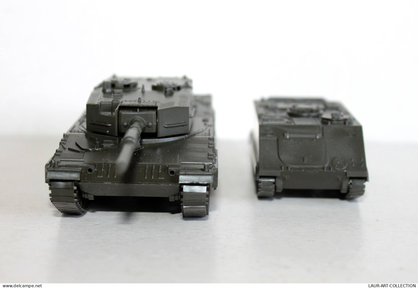 ROCO MINITANKS N°329 LEOPARD 2 CHAR COMBAT + N°346 M113 BLINDE TRANSPORT TROUPES - MODELE REDUIT MILITAIRE (1712.29) - Massstab 1:87