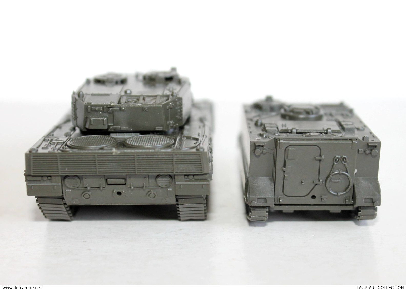 ROCO MINITANKS N°329 LEOPARD 2 CHAR COMBAT + N°346 M113 BLINDE TRANSPORT TROUPES - MODELE REDUIT MILITAIRE (1712.29) - Scale 1:87