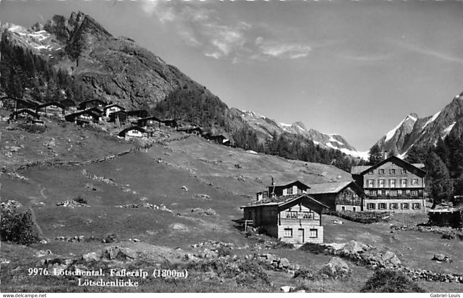 Lötschental Fafleralp Lötschenlücke - Saint-Luc