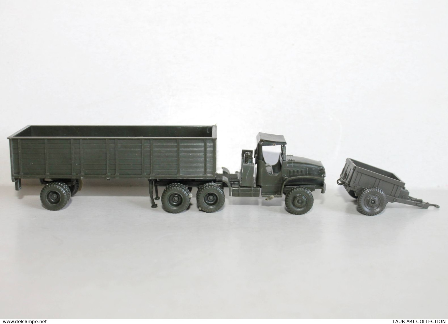 ROCO MINITANKS HO CAMION MILITAIRE TOMBEREAU TRANSPORT + Z-287 REMORQUE MUNITION - MODELE REDUIT MILITAIRE (1712.30) - Scale 1:87