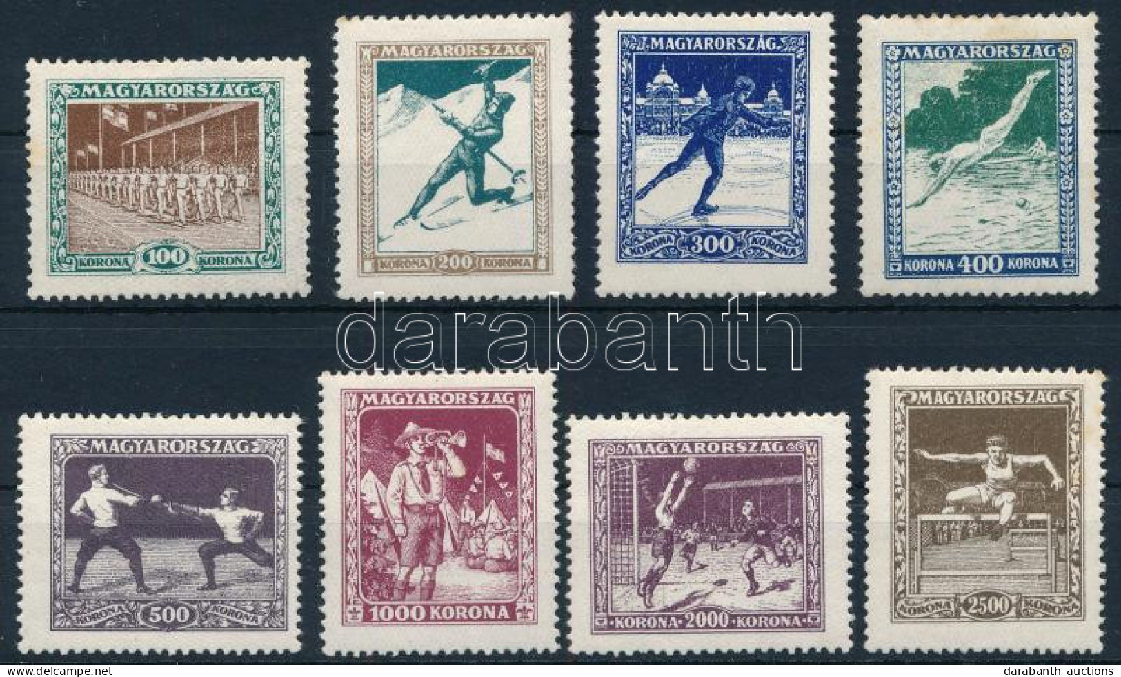 **, * 1925 Sport (I.) Sor (**15.000) (400K Falcos / Hinged) - Sonstige & Ohne Zuordnung