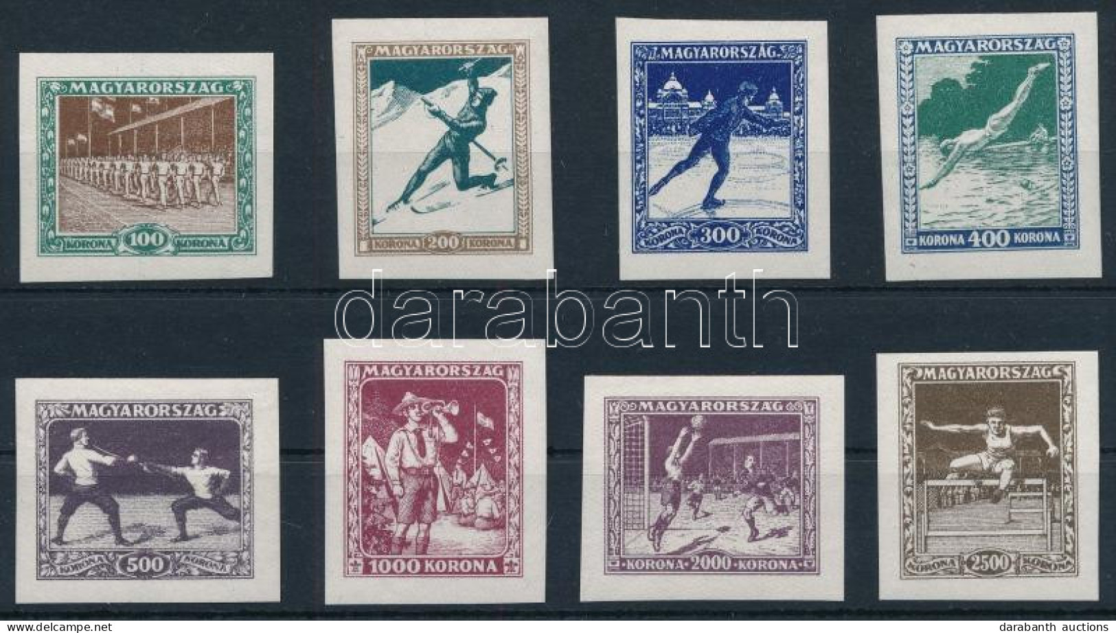 ** 1925 Sport Vágott Sor (100.000) - Other & Unclassified