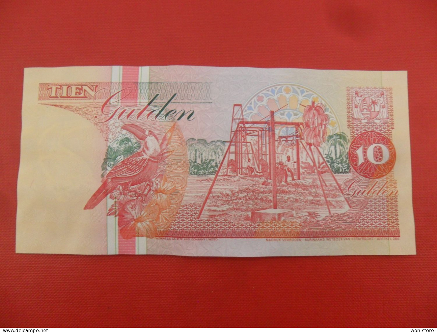 20014 - Suriname 10 Gulden 1998 - Surinam