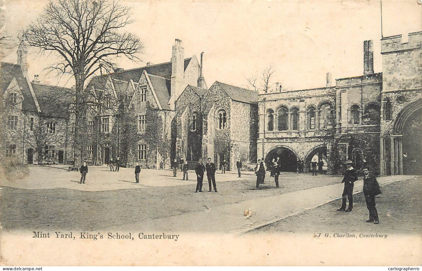 United Kingdom England Canterbury Mint Yard King's School - Canterbury