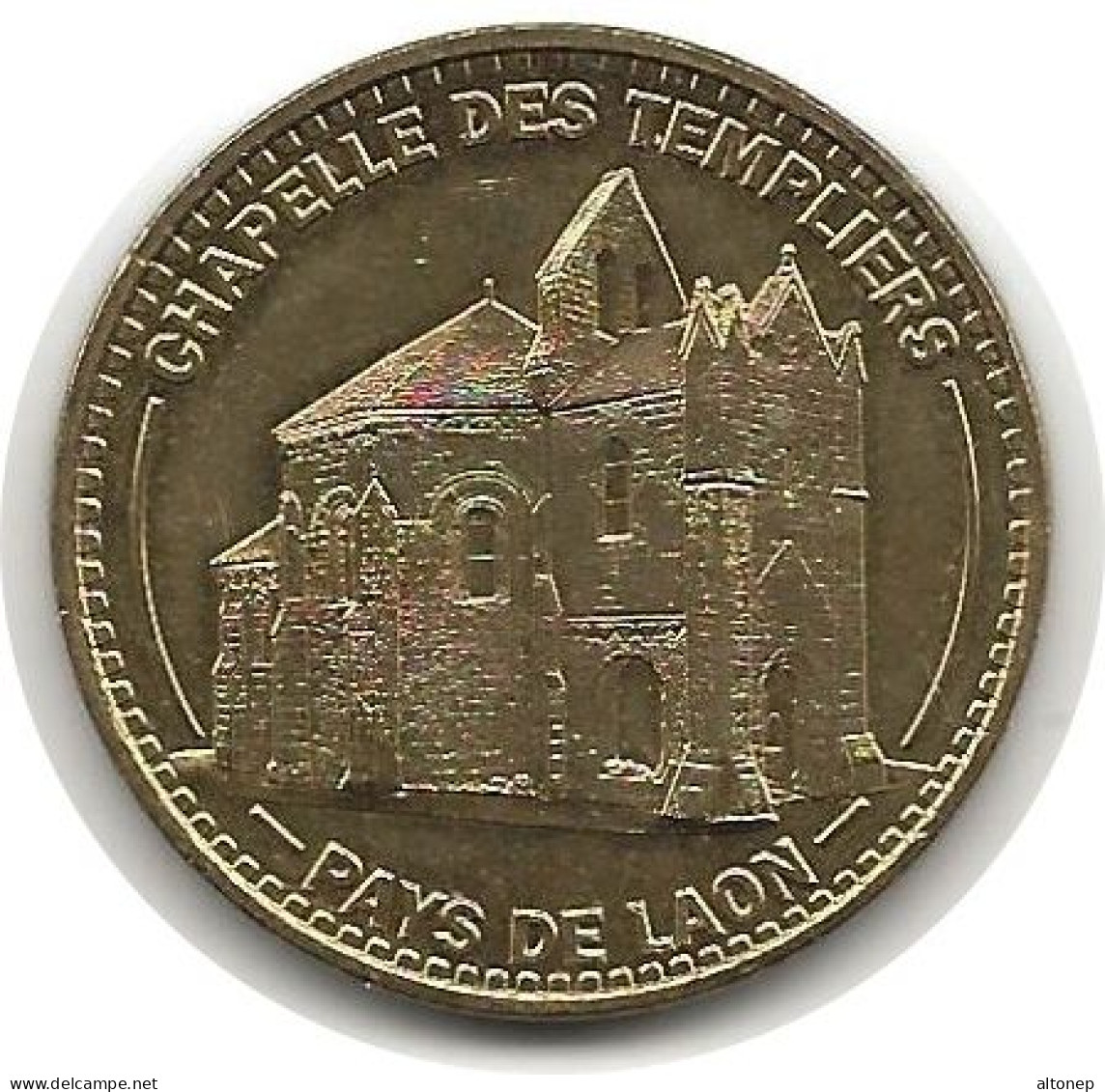 Laon - 02 : Chapelle Des Templiers (Monnaie De Paris, 2016) - 2016