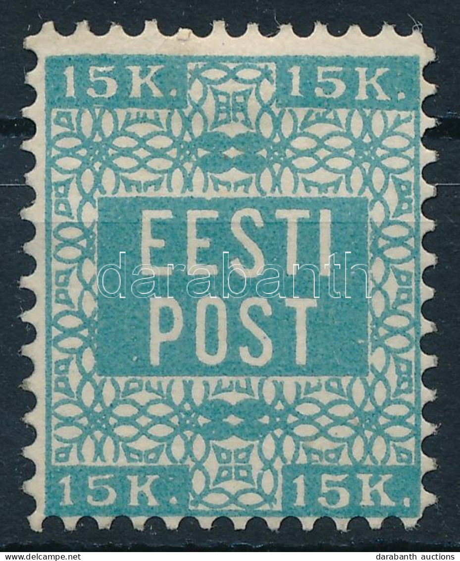 * Észtország 1918 Mi 2 A (Mi EUR 450,-) (garancia Nélkül / No Guarantee) - Sonstige & Ohne Zuordnung