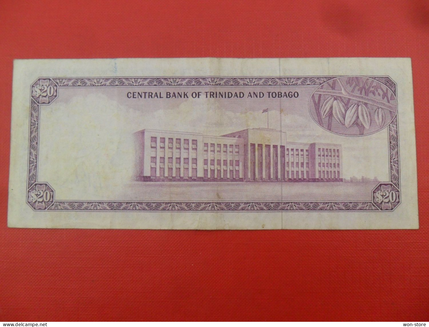 7834 - Trinidad And Tobago 20 Dollars 1977 - P-33a - Trinité & Tobago