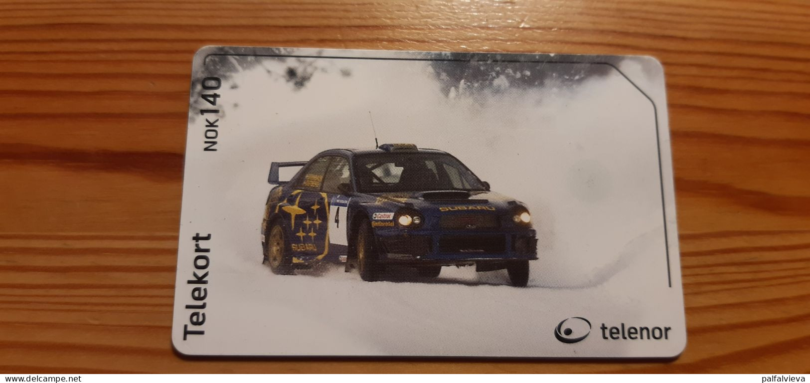 Phonecard Norway N-259 01/03 - Car Race, Rally - Norvège