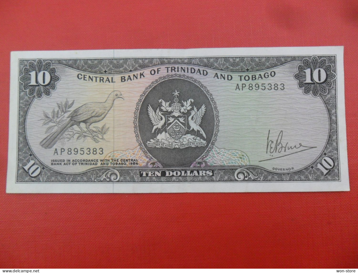7833 - Trinidad And Tobago 10 Dollars 1977 - P-32a - Trinité & Tobago