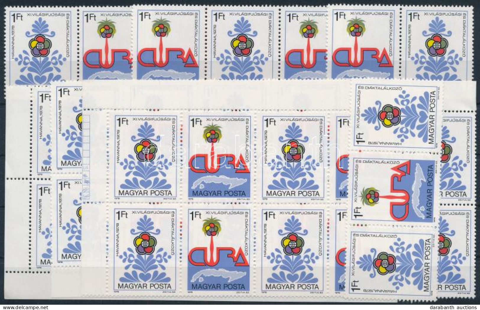 ** 1978 VIT (II.) - Kuba Tépésvariációk, Lehetséges Tépésvariációk, összefüggések - Autres & Non Classés