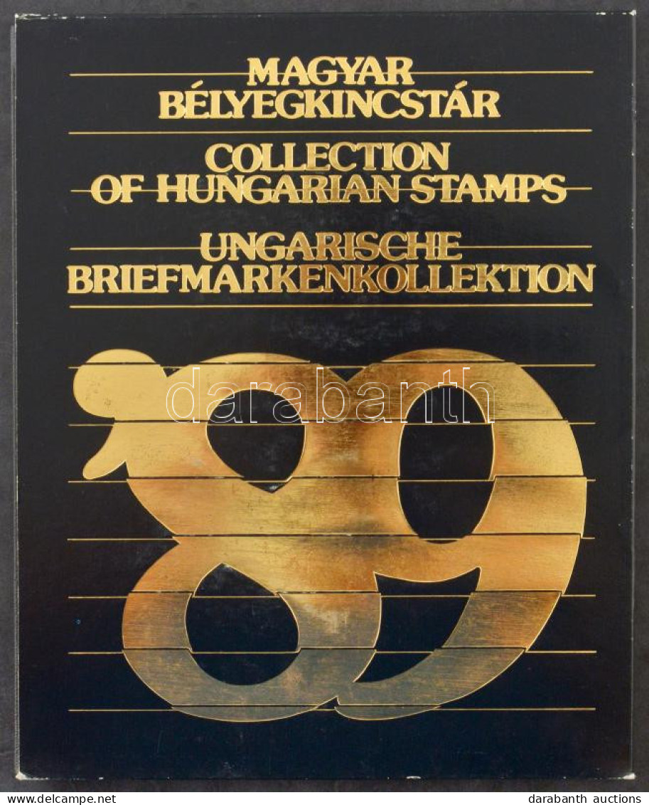 ** 1989 Magyar Bélyegkincstár Tokban Speciális Blokk Nélkül - Other & Unclassified