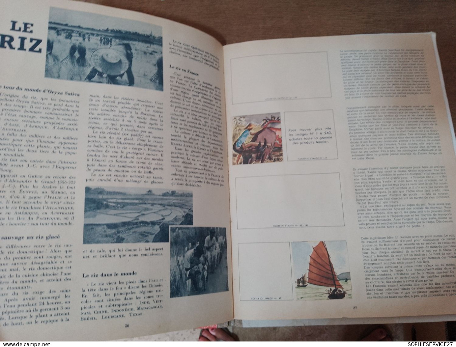 133 //  ALBUM "LE GRAND CIRCUIT DES CAPITALES"  1957 / QUELQUES IMAGES COLLEES, IL EN MANQUE. - Menier