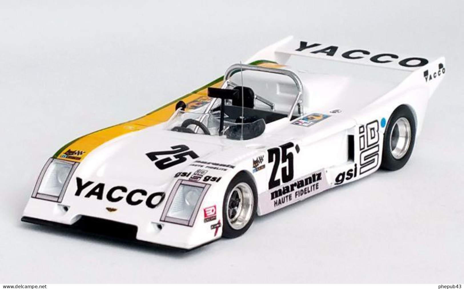 Chevron B36 - 24h Le Mans 1980 #25 - B. Scotty/D. Laurent/P. Hesnault - Troféu - Trofeu