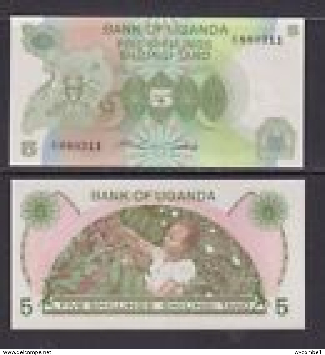 UGANDA - 1982 5 Shillings UNC - Ouganda