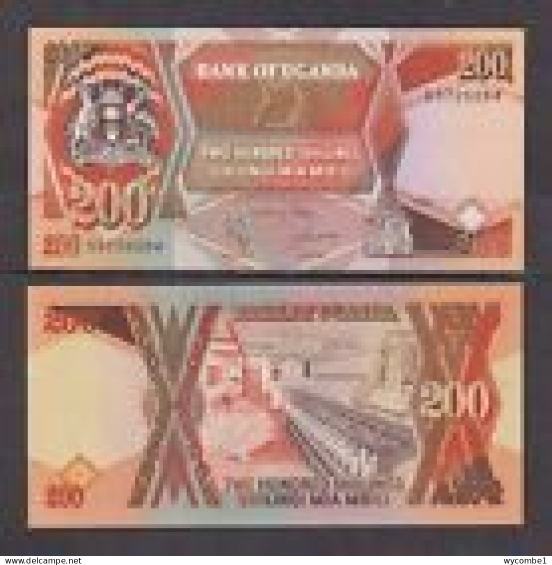 UGANDA - 1996 200 Shillings UNC - Uganda