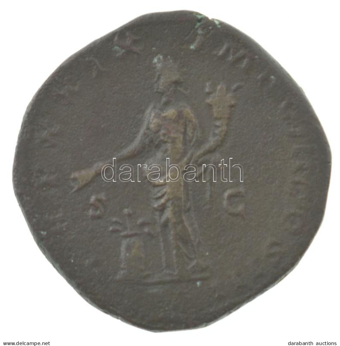 Római Birodalom / Róma / Marcus Aurelius 174-175. Sestertius Bronz (23,56g) T:VF Patina Roman Empire / Rome / Marcus Aur - Non Classés