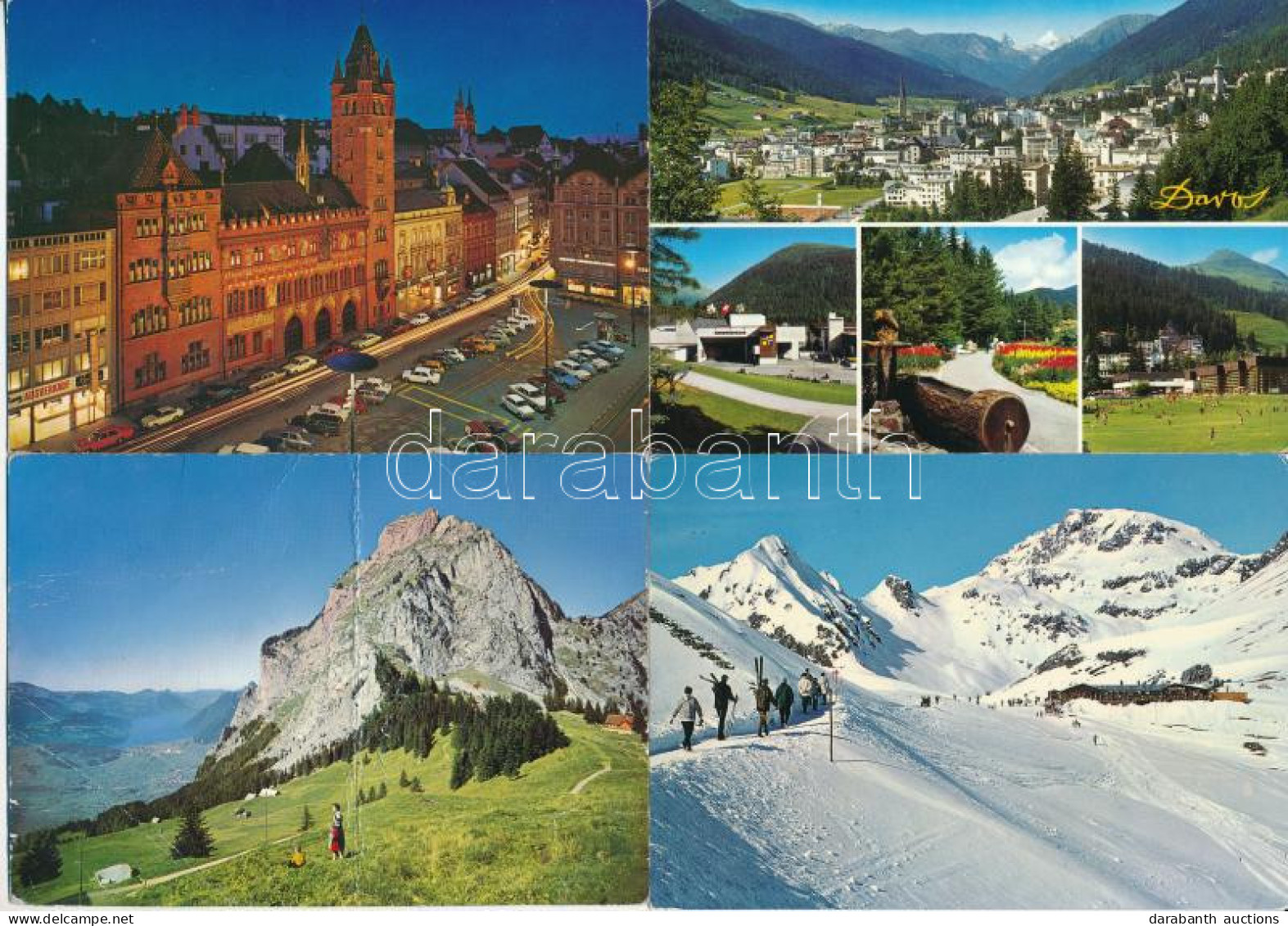 **, * SVÁJC - 25 Db MODERN Város Képeslap / SWITZERLAND - 25 MODERN Town-view Postcards - Sin Clasificación