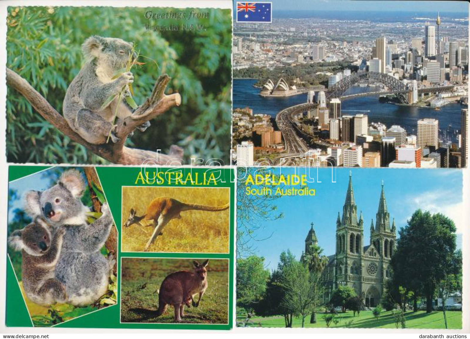 **, * AUSZTRÁLIA - 15 Db MODERN Város Képeslap / AUSTRALIA - 15 Modern Town-view Postcards - Unclassified