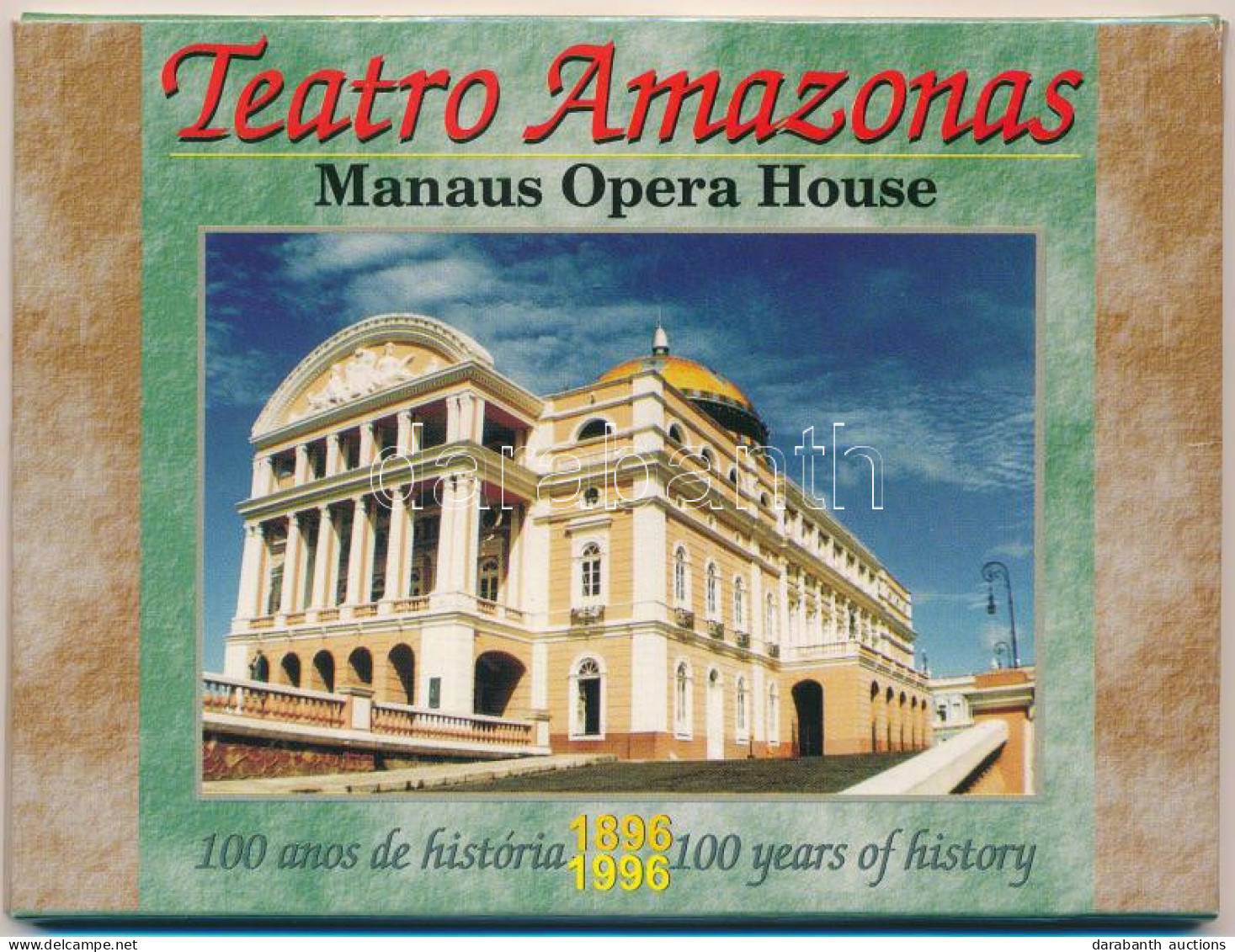 ** "Teatro Amazonas" Manaus Opera House - 12 Db MODERN Képeslap Tokban / 12 MODERN Postcards - Non Classificati