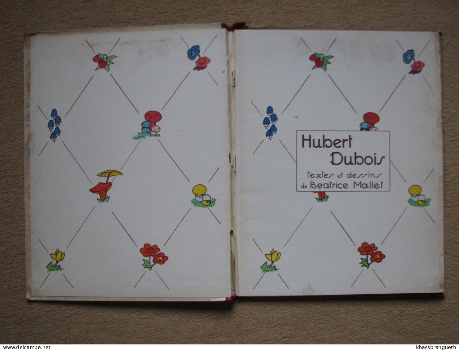 BEATRICE MALLET - HUBERT DU BOIS - EDITIONS GORDINNE (LIEGE) (1936) - Contes