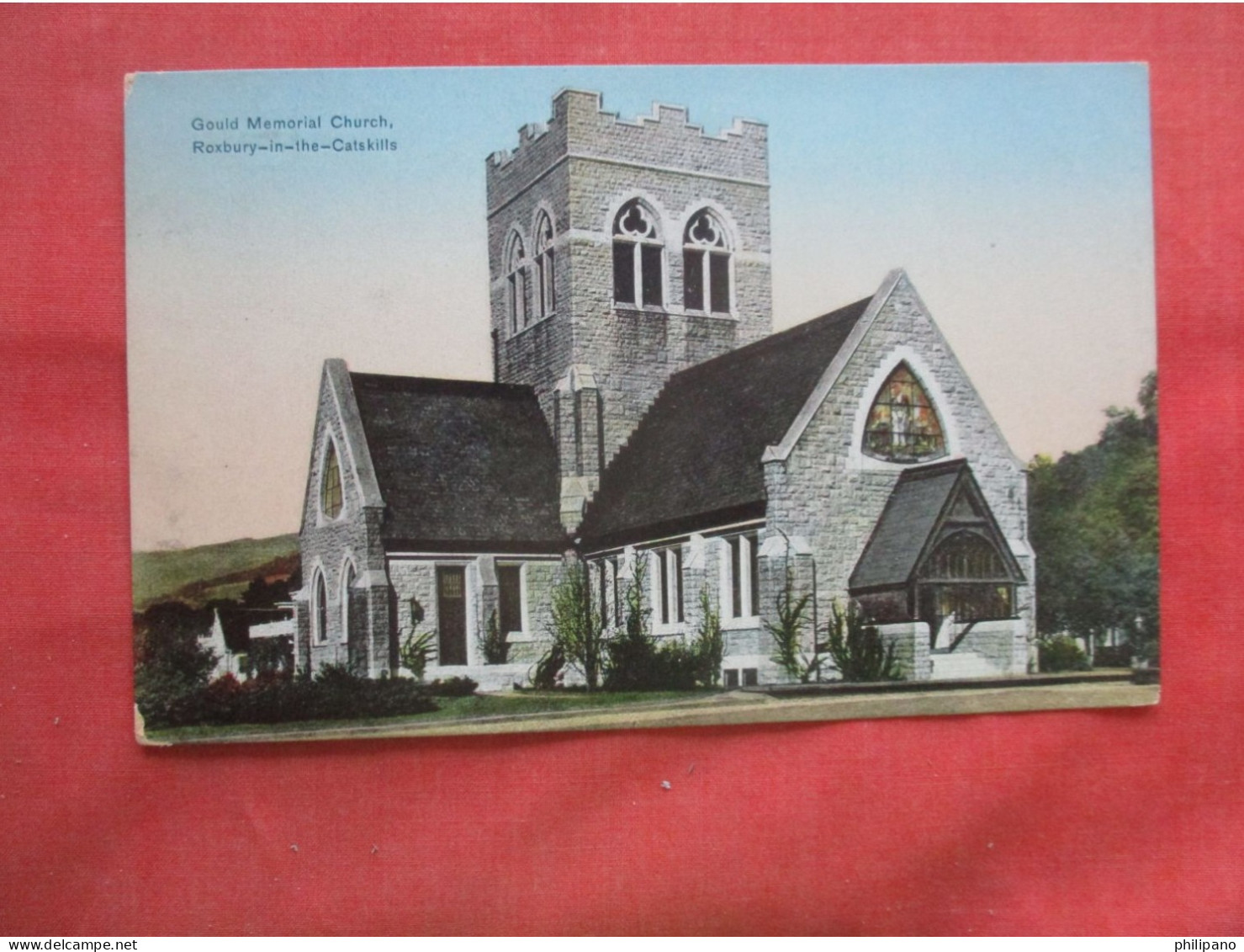 Gould Memorial Church Roxbury In The  Catskills New York  - Ref  6196 - Catskills