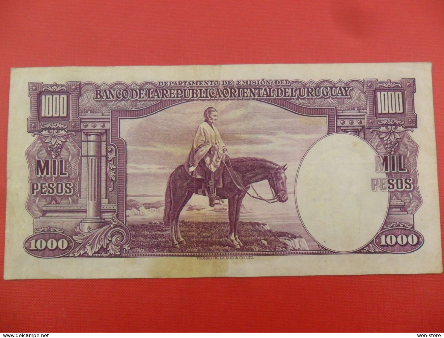 9354 - Uruguay 1000 Pesos 1939 - P-41c.1 - Uruguay