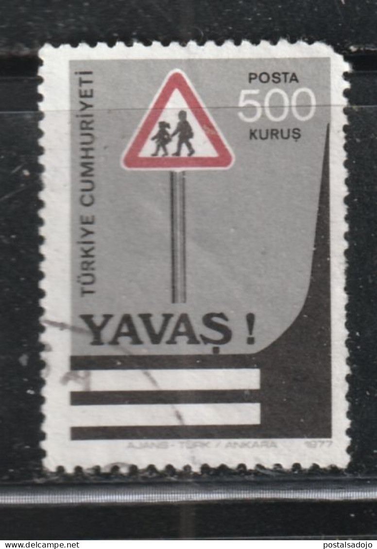 TURQUIE  956 // YVERT 2205 // 1977 - Used Stamps