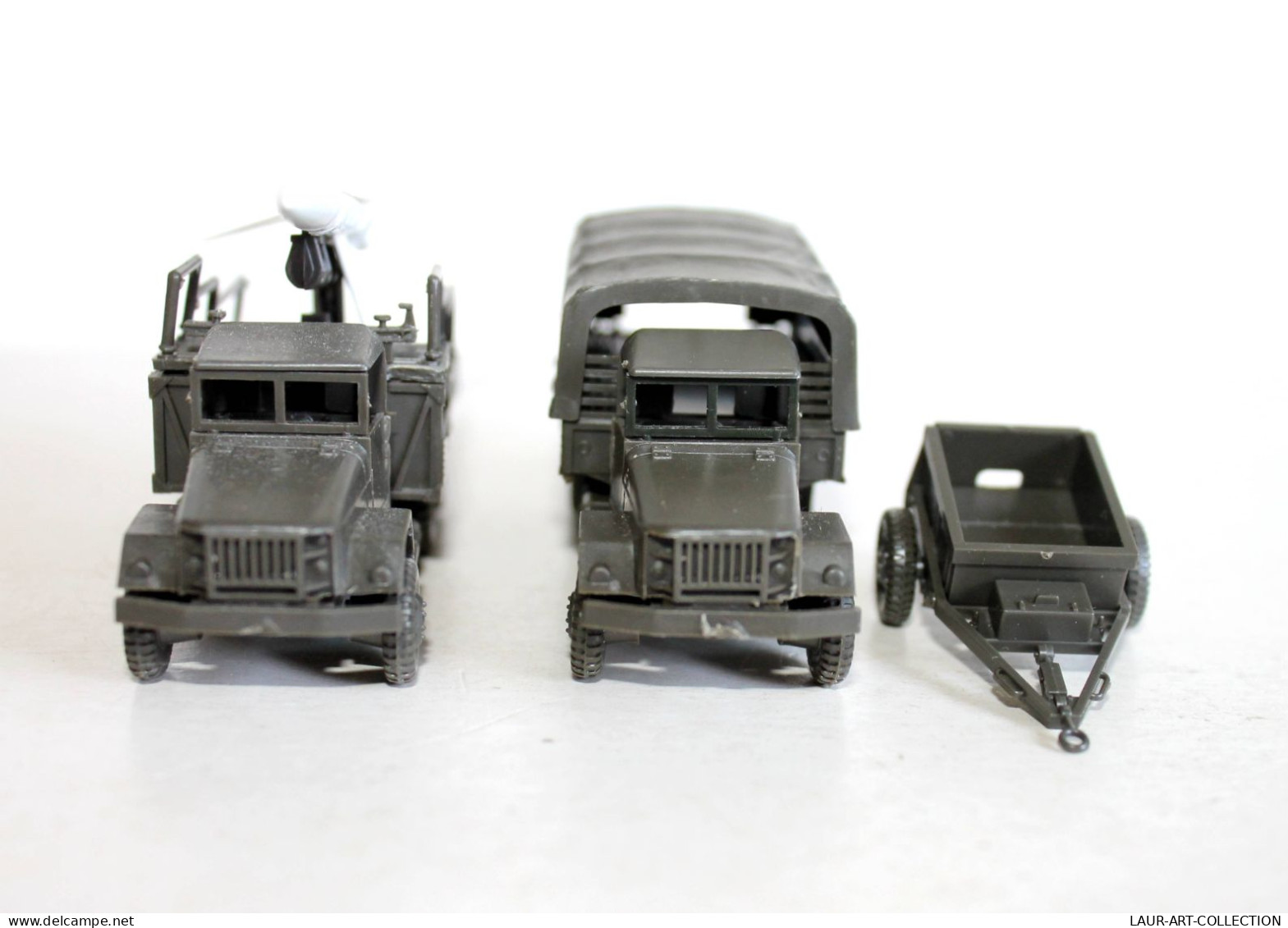 ROCO MINITANK N°115S CAMION M35 CCKW 353 + N°114 LACROSSE LANCE MISSILE + REMORQUE MUNITIONS, MODELE REDUIT (1712.35) - Schaal 1:87