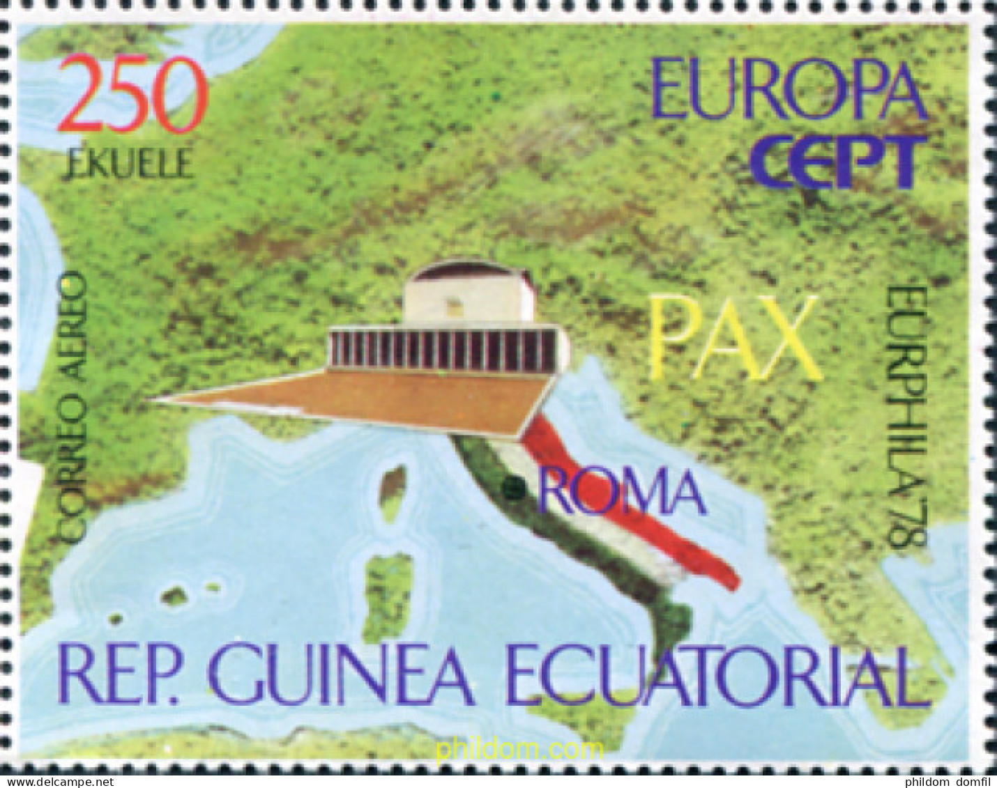 323099 MNH GUINEA ECUATORIAL 1979 EURPHILA 78 - Guinée Equatoriale