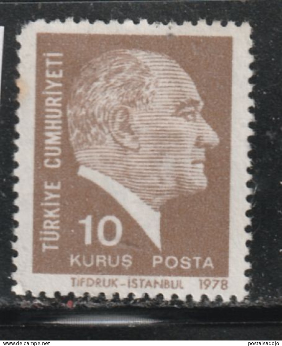 TURQUIE  958 // YVERT 2216 // 1978 - Used Stamps