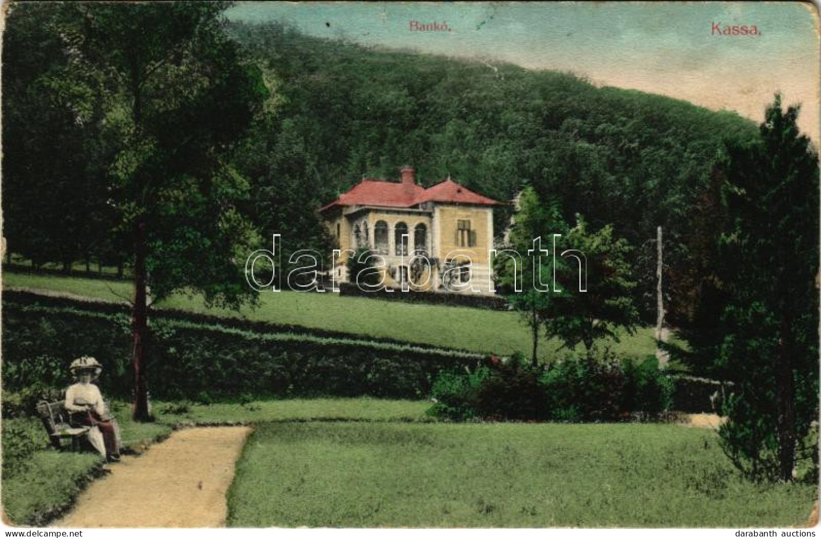 T3 1912 Kassa, Kosice; Bankó Fürdő Szálloda / Spa Hotel In Bankov (EB) - Non Classés