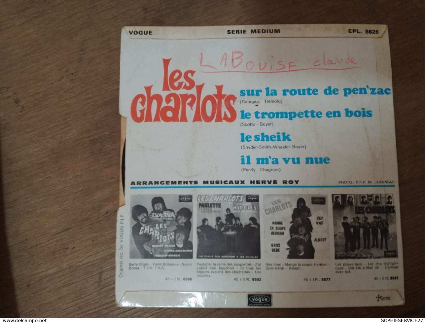 134 //  LES CHARLOTS / SUR LA ROUTE DE PEN'ZAC - Comiques, Cabaret