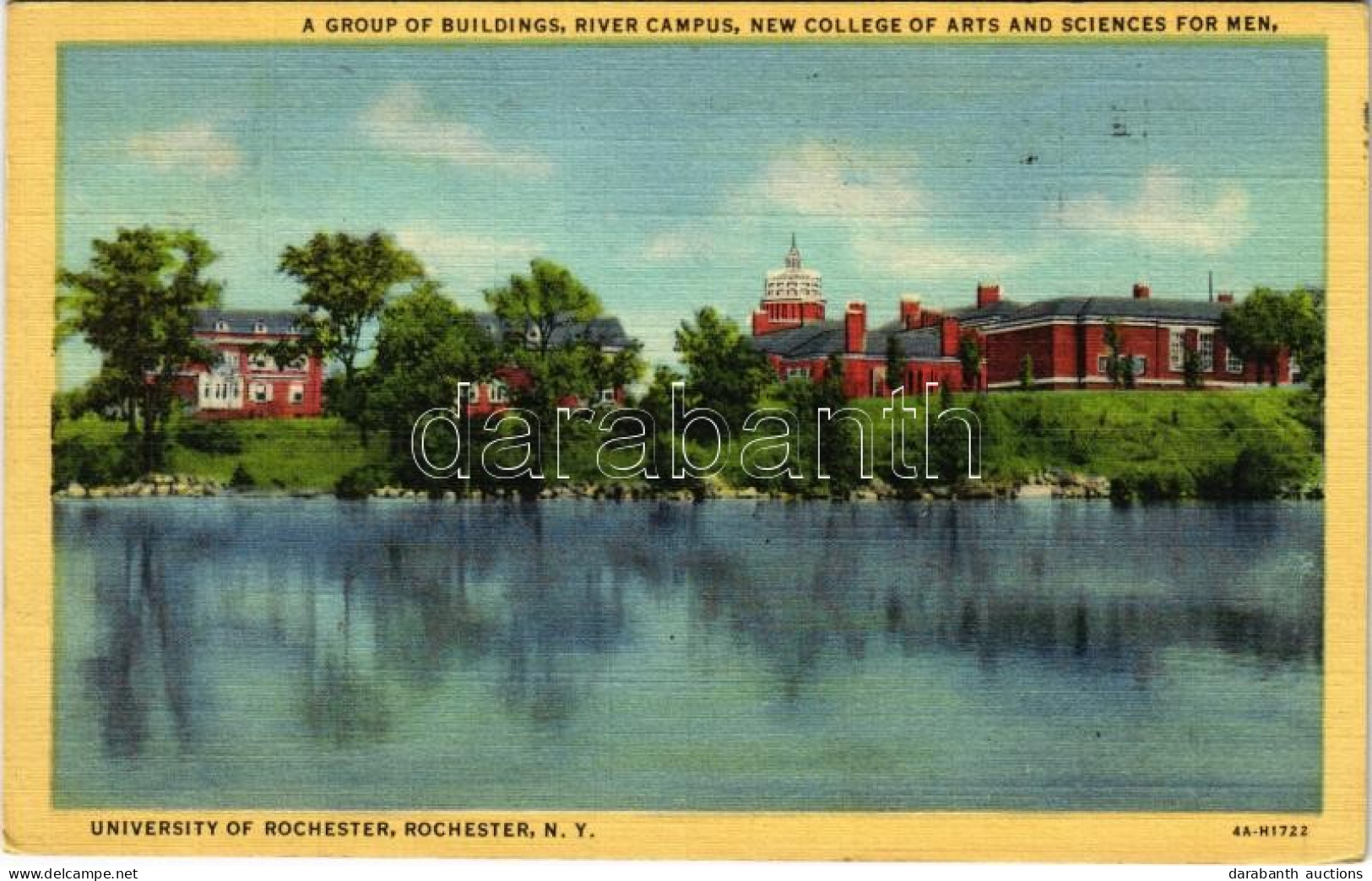 T2 1947 Rochester (New York), University Of Rochester, Oak Hill, A Group Of Buildings, River Campus, New College Ot Arts - Unclassified