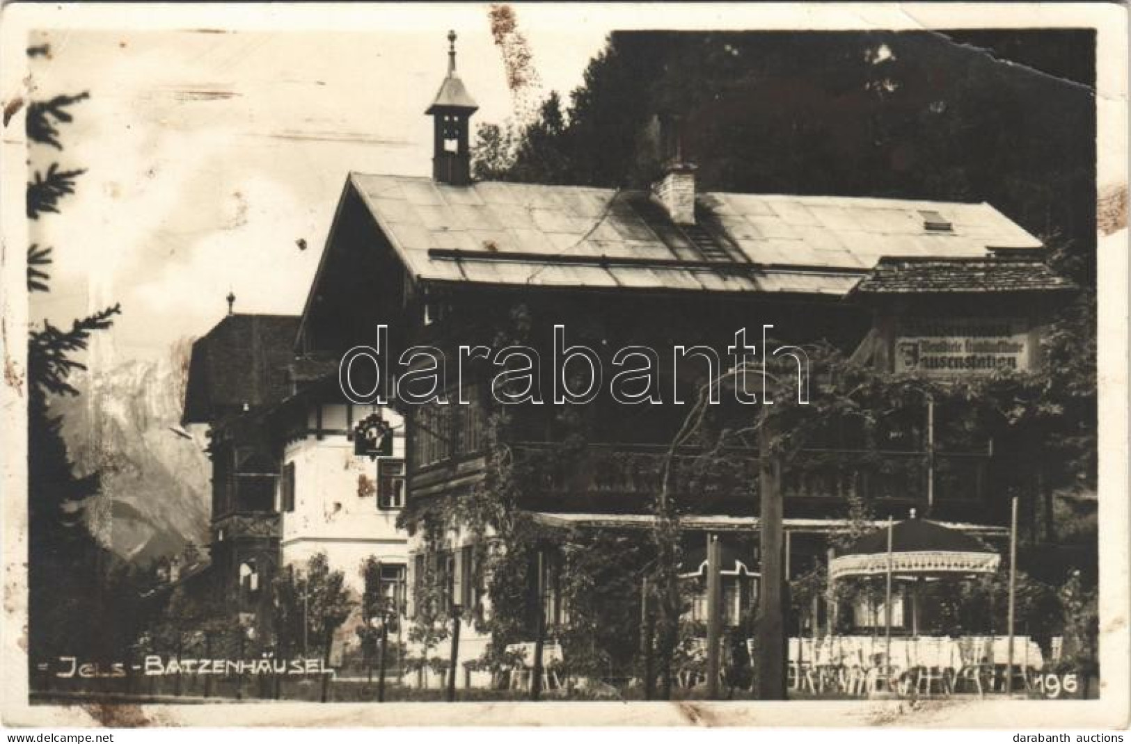 ** T3 Igls (Tirol), Batzenhäusel / Inn, Hotel. Wilhelm Eller Photo (EB) - Unclassified