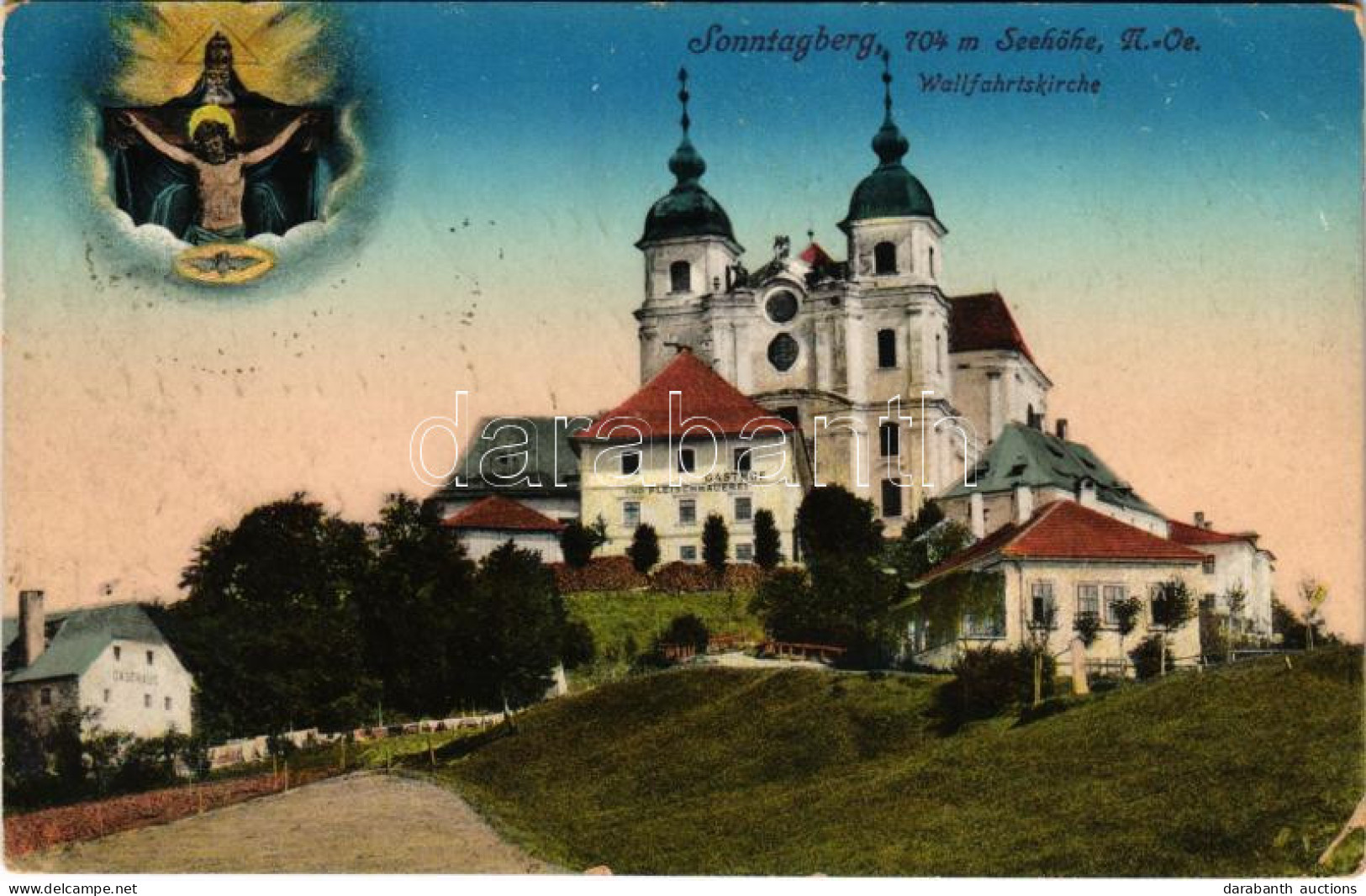 T3 1911 Sonntagsberg, Wallfahrtskirche / Pilgrimage Church (EK) - Ohne Zuordnung