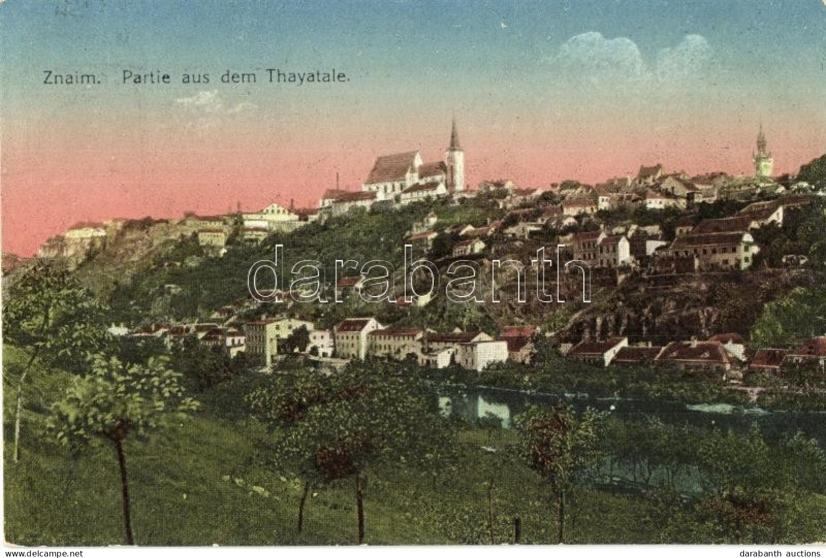 T2 Znojmo, Znaim; Partie Aus Dem Thayatale / Panorama View - Ohne Zuordnung