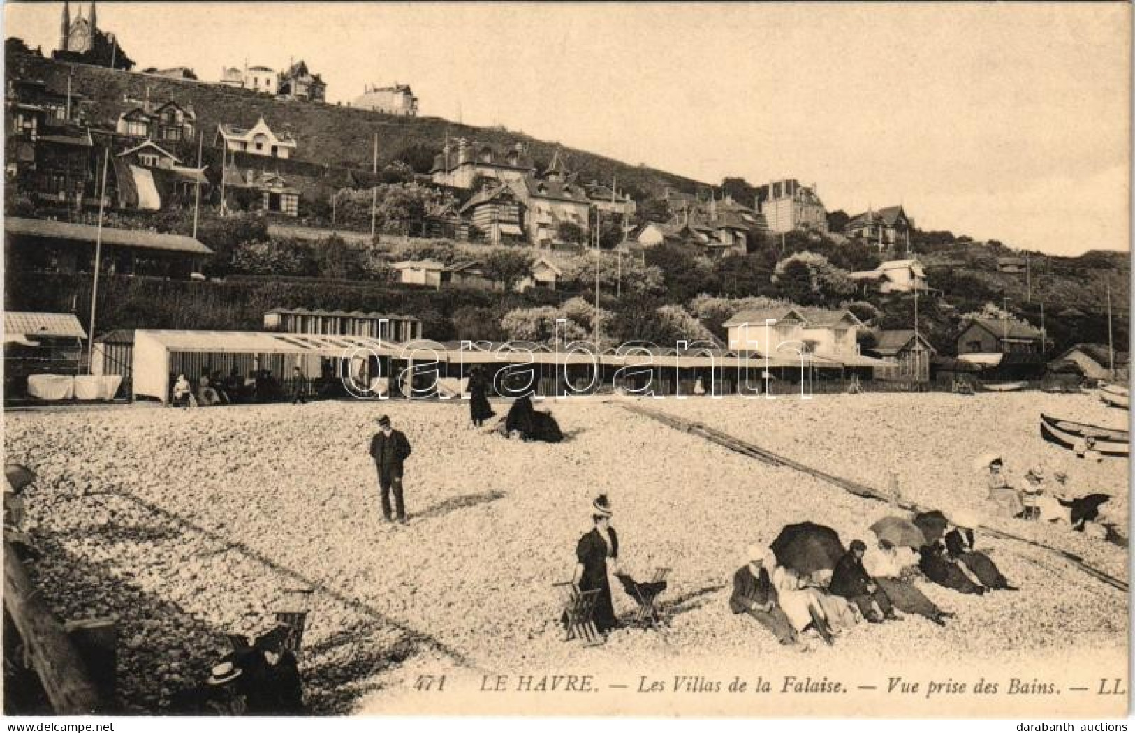 ** T2 Le Havre, Les Villas De La Falaise, Vue Prise Des Bains / Villas, Beach, Cabins - Non Classés