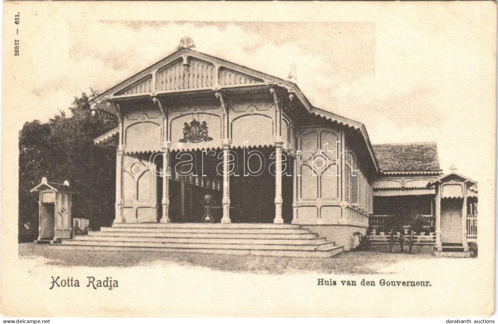 ** T2/T3 Kuta Raja, Koetaradja, Kota Raja; Huis Van Den Gouverneur / Governor's House - Unclassified