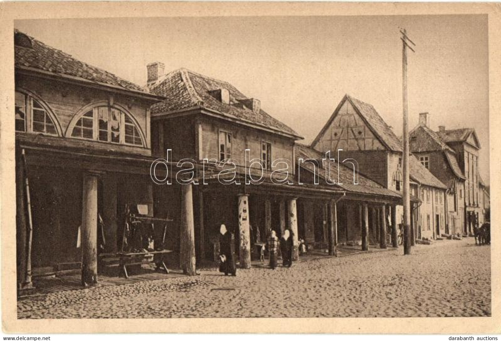 T2/T3 Jelgava, Mitau; Buden Am Markt / Market Place, Stalls (EK) - Sin Clasificación