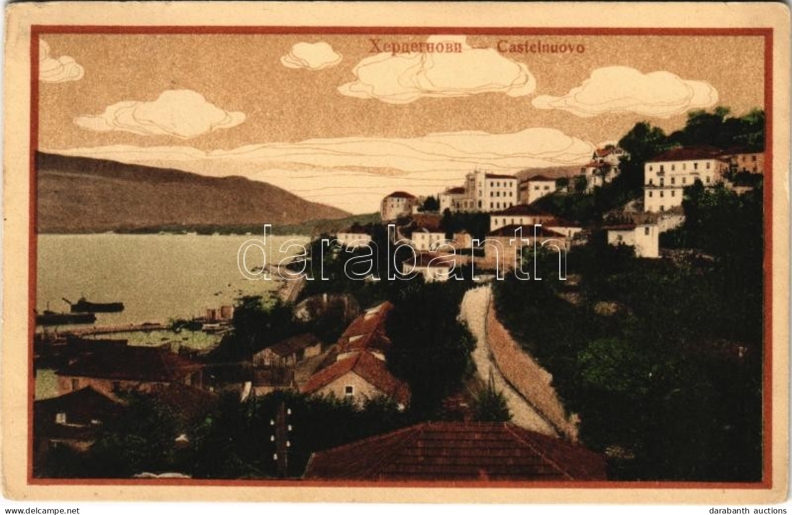 T2/T3 1914 Herceg Novi, Castelnuovo; General View, Port. J. Sekulovic 432. (EK) - Unclassified