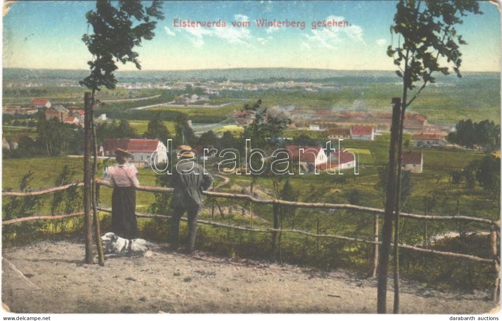 T3 Elsterwerda, Vom Winterberg Gesehen / General View From The Hill (EB) - Unclassified