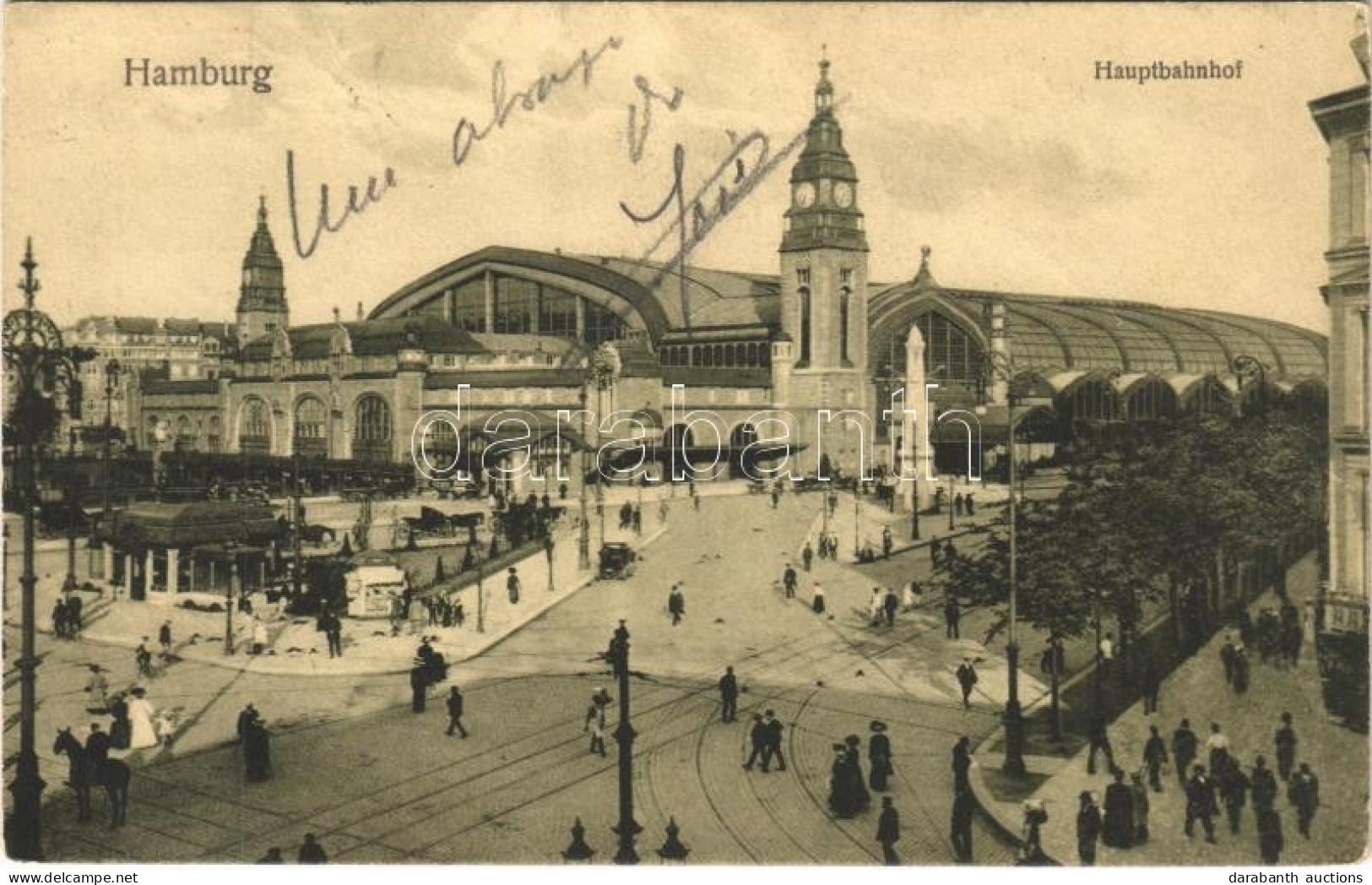 T2/T3 1912 Hamburg, Hauptbahnhof / Railway Station (EB) - Ohne Zuordnung