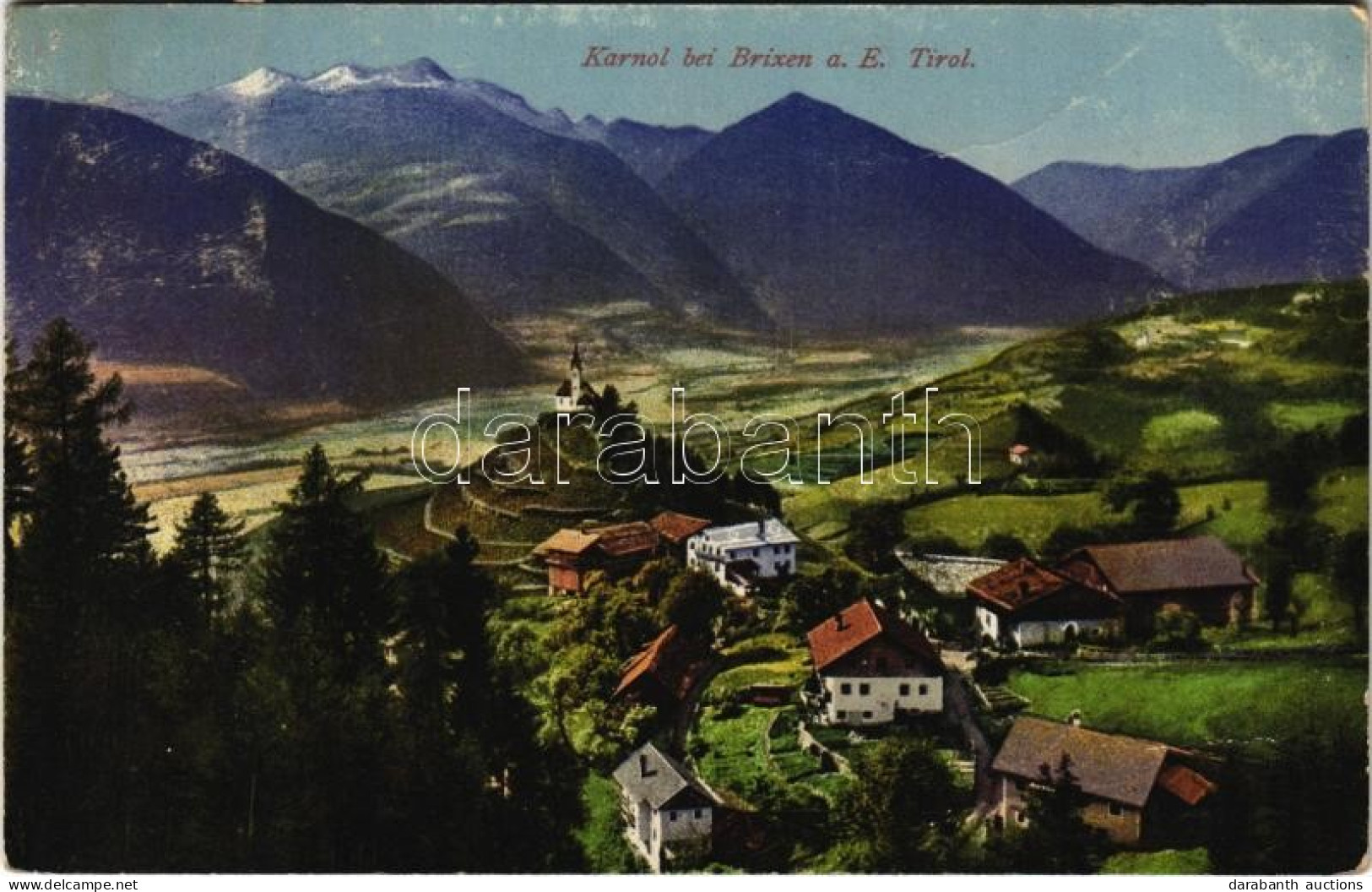 T2 1918 Cornale, Karnol (Bressanone, Brixen; Südtirol) - Sin Clasificación