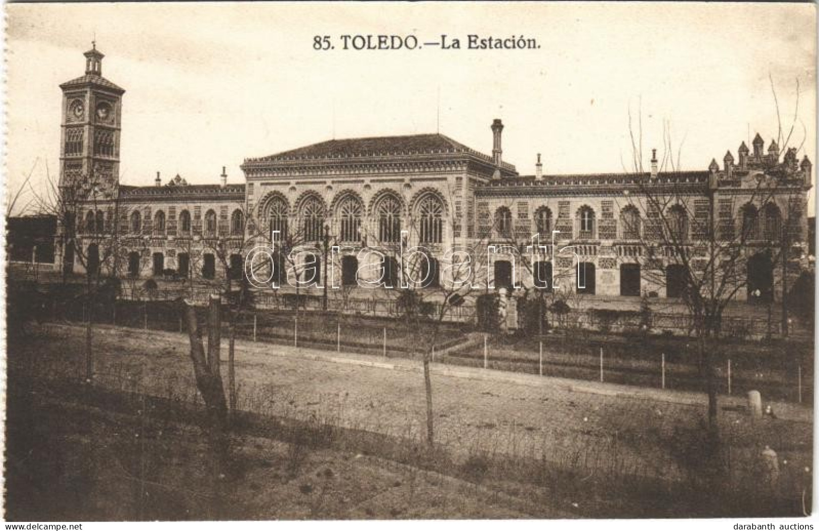 ** T2/T3 Toledo, La Estación / Railway Station (from Postcard Booklet) - Sin Clasificación