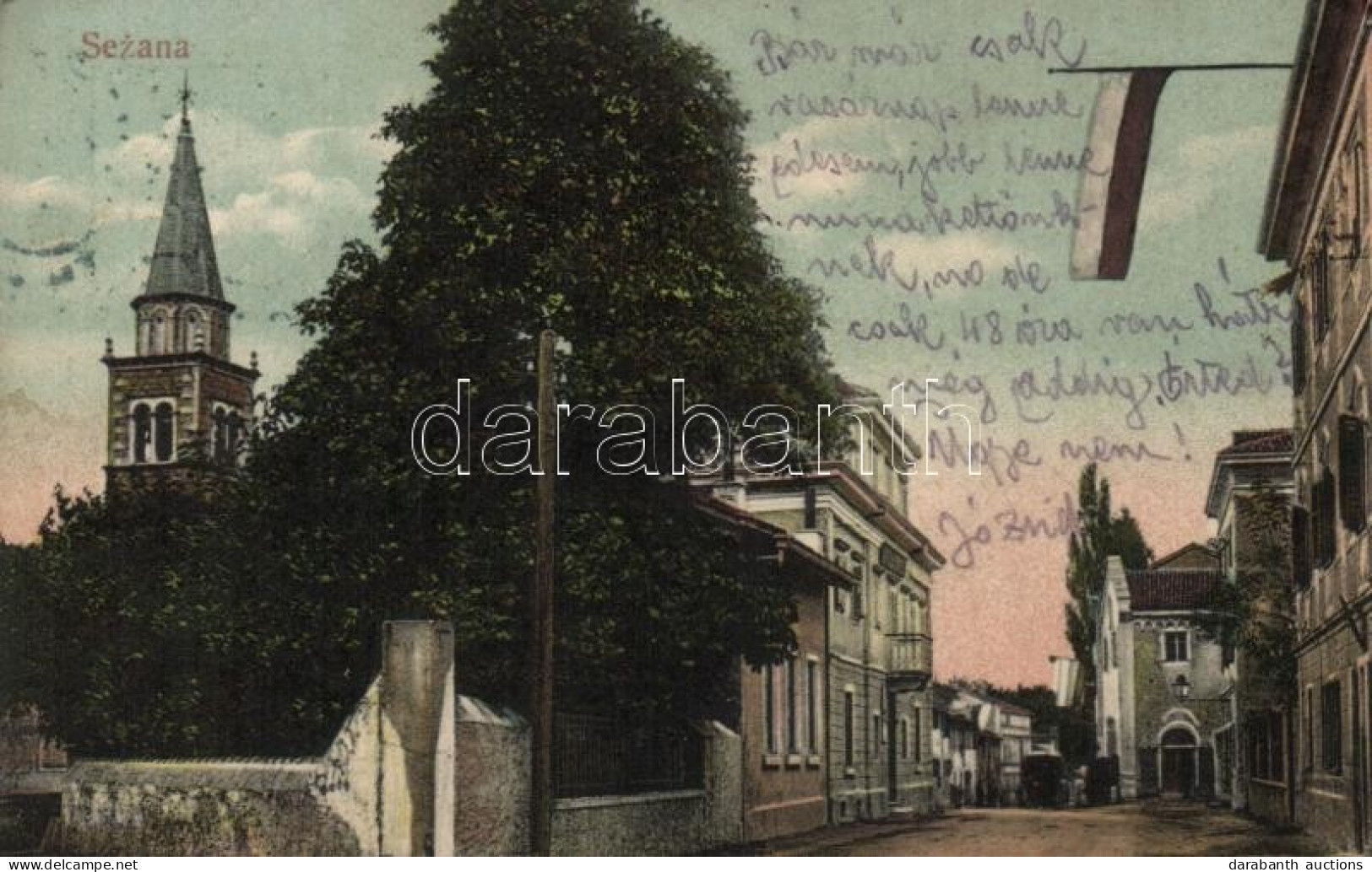 T2 1912 Sezana, Sesana; Street (fl) - Non Classés