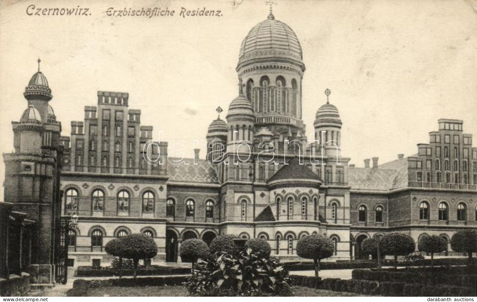 T2/T3 Chernivtsi, Czernowitz; Erzbischöfliche Residenz / Archbishop's Residence (EK) - Unclassified